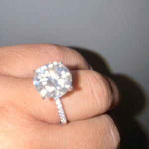 5 Carat Moissanite Ring size 7